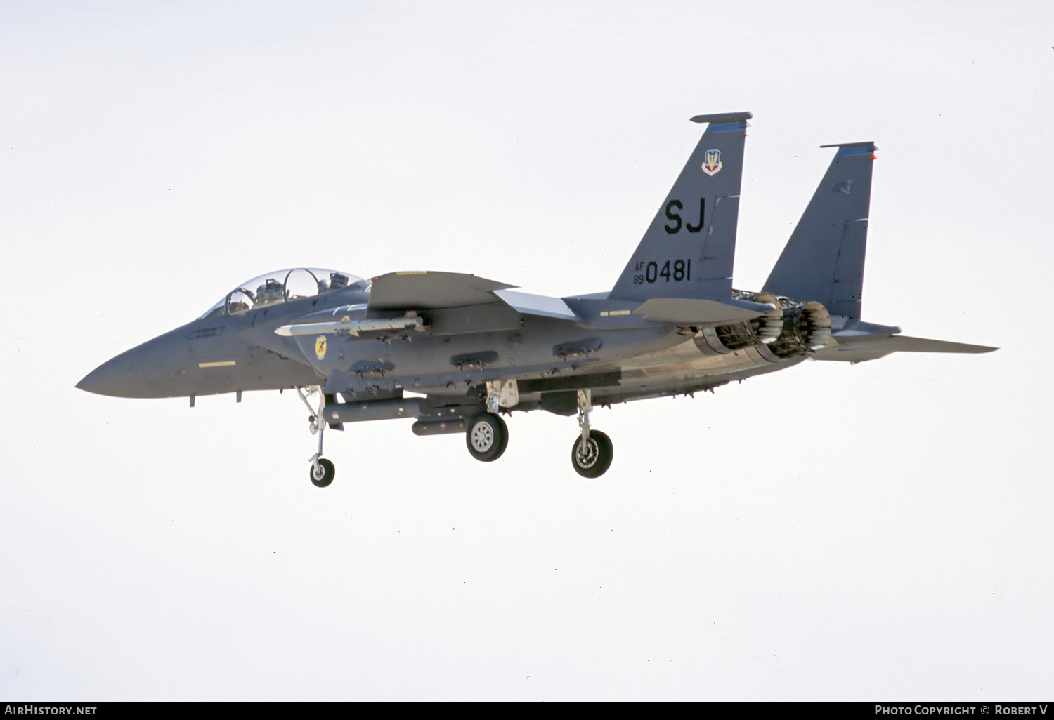 Aircraft Photo of 89-0481 / AF89-481 | Boeing F-15E Strike Eagle | USA - Air Force | AirHistory.net #650931