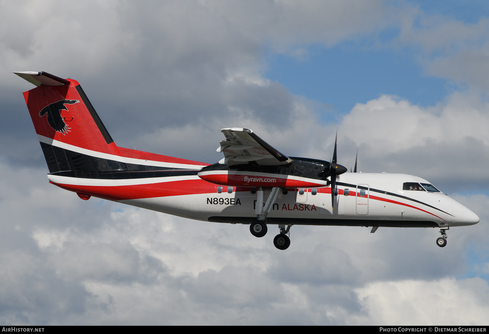 Aircraft Photo of N893EA | De Havilland Canada DHC-8-106 Dash 8 | Ravn Alaska | AirHistory.net #650946