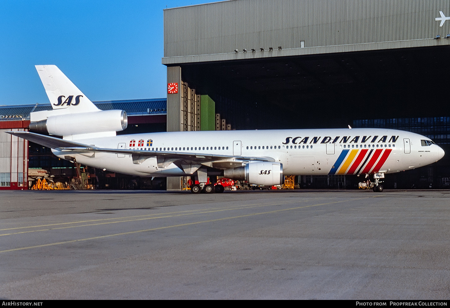 Aircraft Photo of OY-KDB | McDonnell Douglas DC-10-30 | Scandinavian Airlines - SAS | AirHistory.net #650954