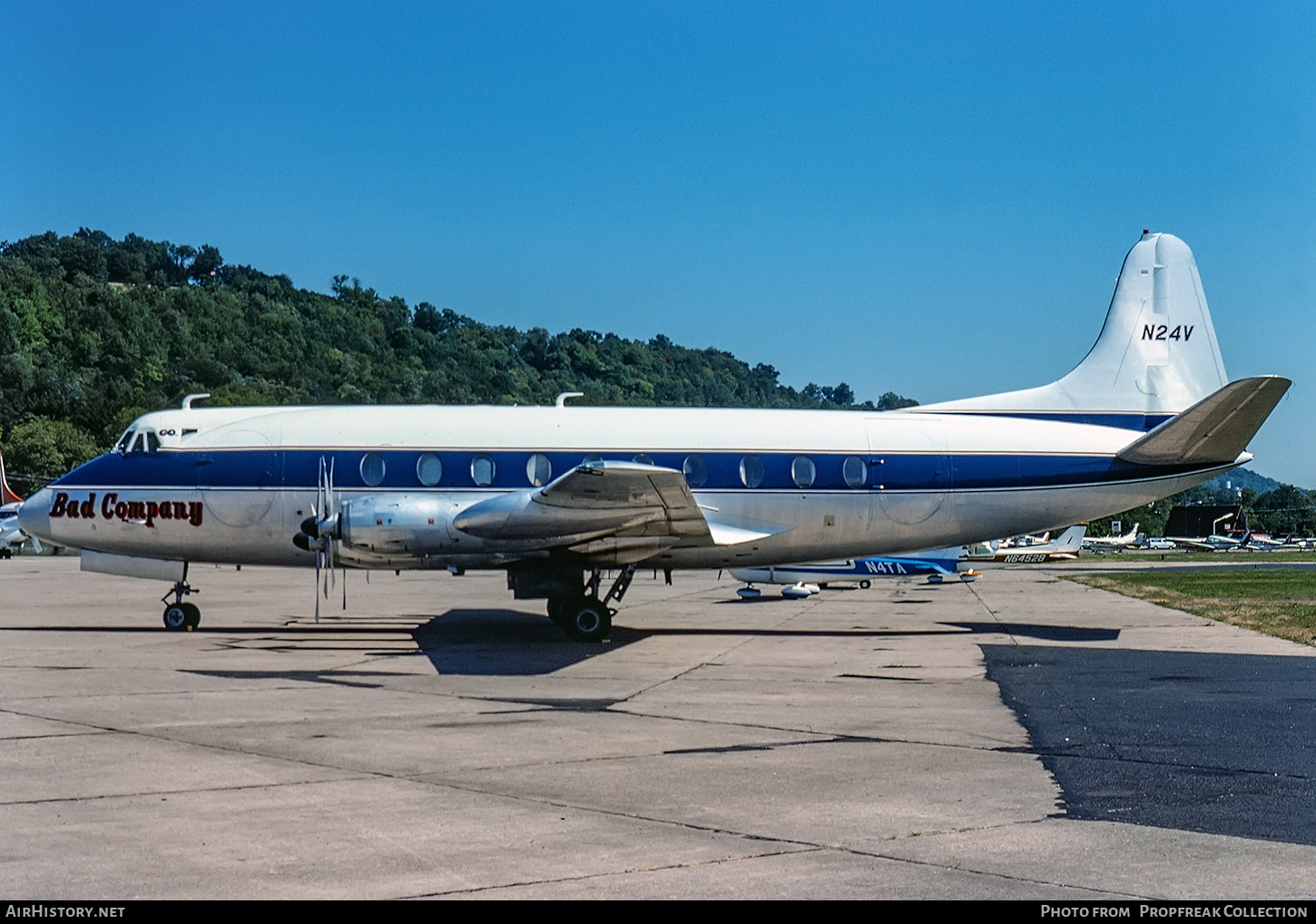 Aircraft Photo of N24V | Vickers 745D Viscount | Go Transportation | AirHistory.net #650956