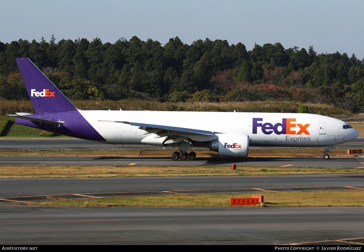 Aircraft Photo of N851FD | Boeing 777-FS2 | FedEx Express | AirHistory.net #650959