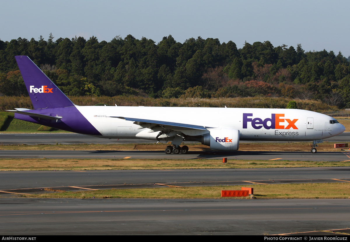Aircraft Photo of N851FD | Boeing 777-FS2 | FedEx Express - Federal Express | AirHistory.net #650959