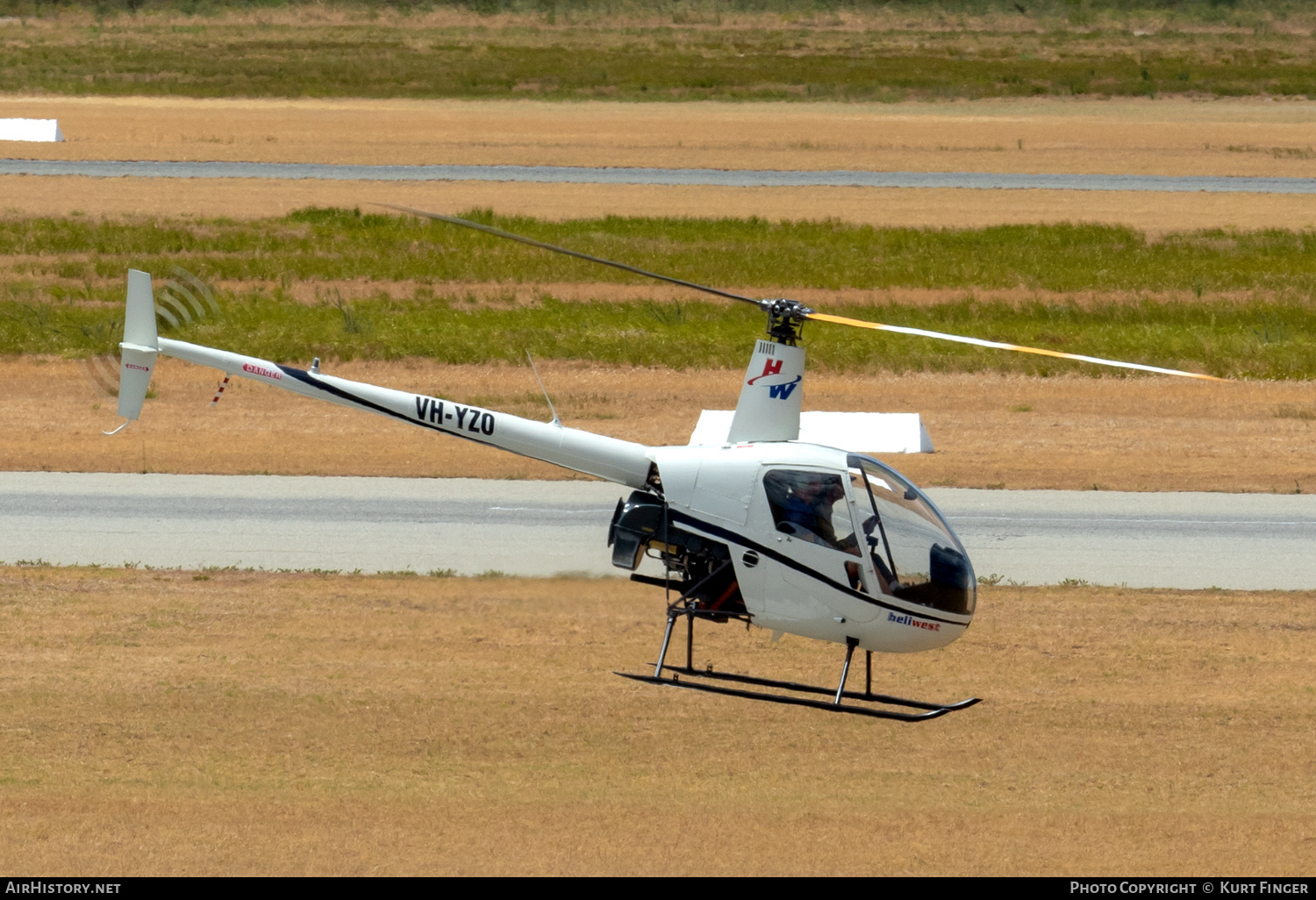 Aircraft Photo of VH-YZO | Robinson R-22 Beta | Heliwest | AirHistory.net #650970