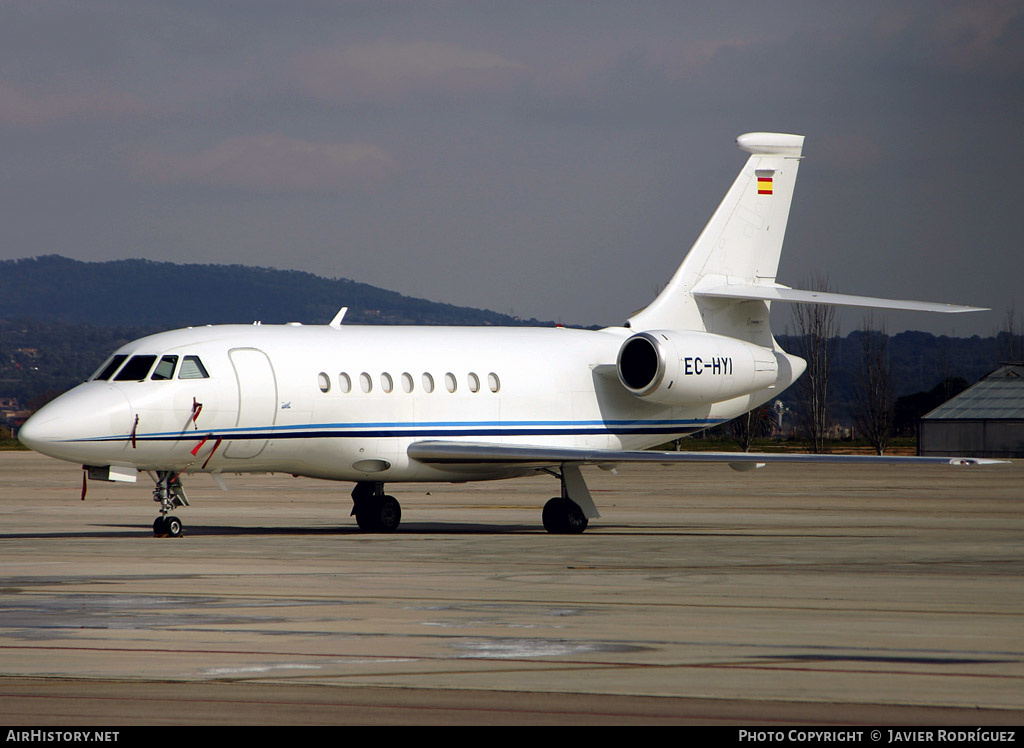 Aircraft Photo of EC-HYI | Dassault Falcon 2000 | AirHistory.net #650973