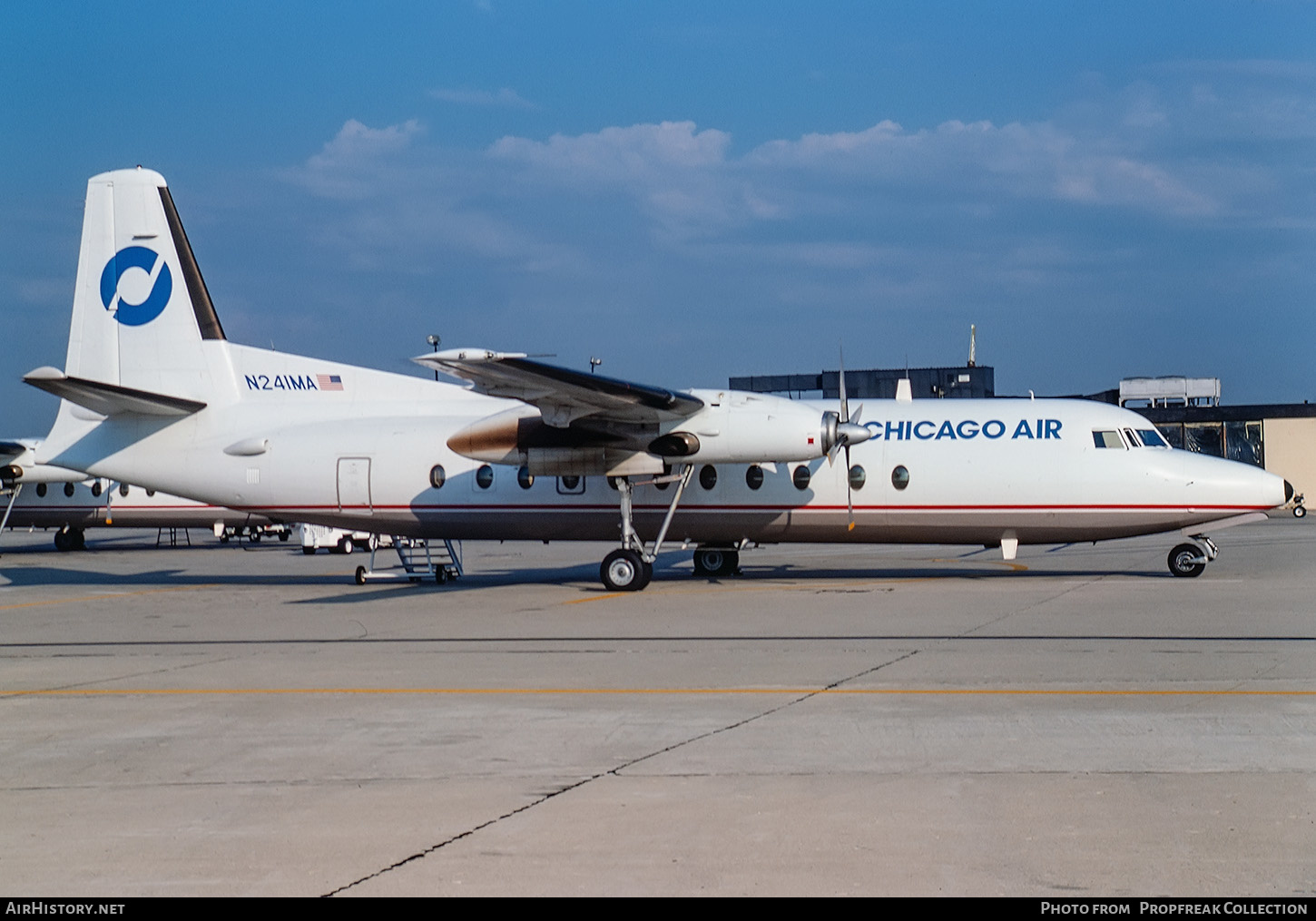 Aircraft Photo of N241MA | Fokker F27-500 Friendship | Chicago Air | AirHistory.net #650977