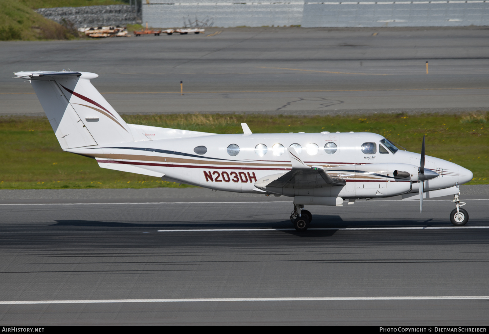 Aircraft Photo of N203DH | Beech B200 Super King Air | AirHistory.net #650991