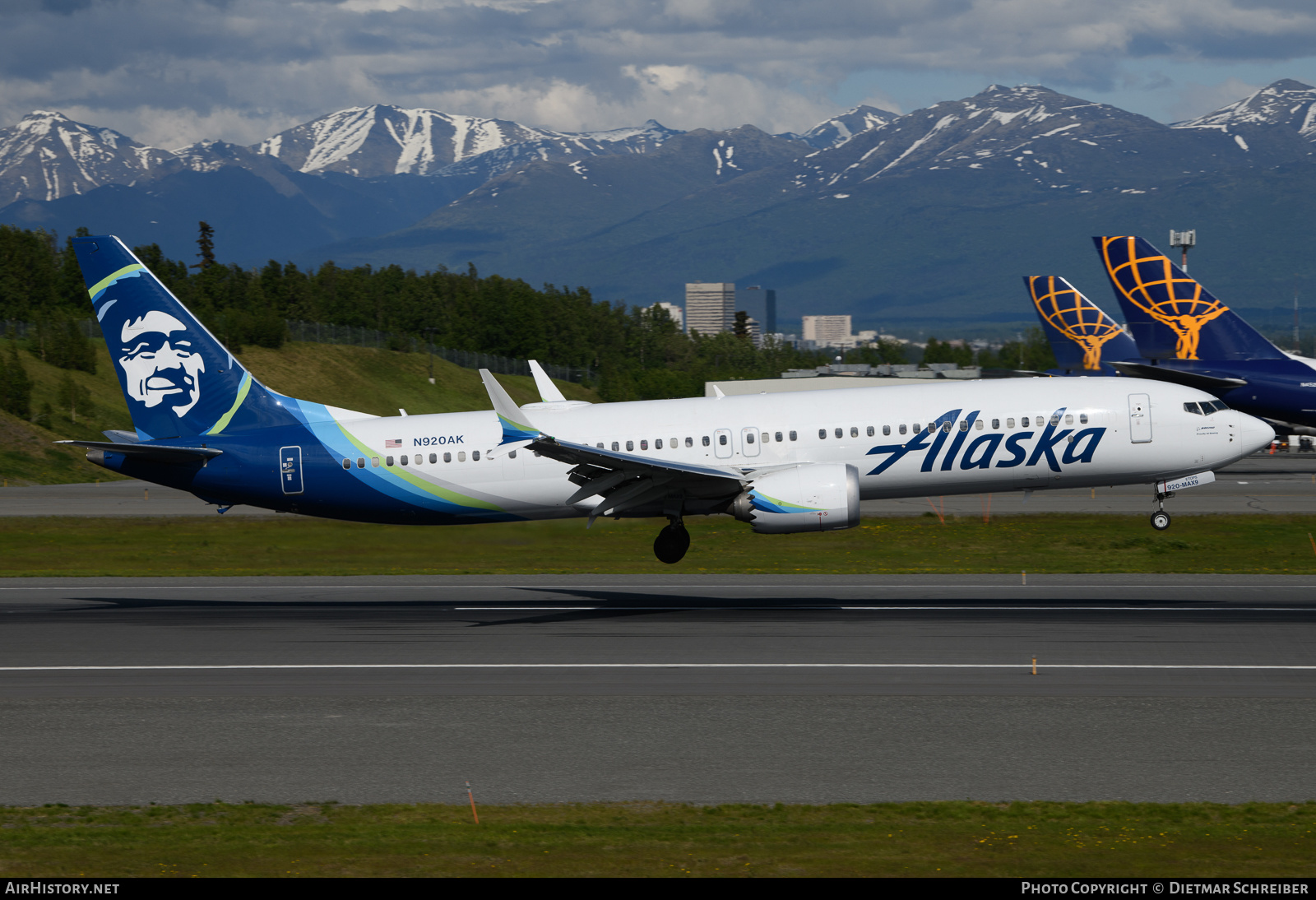 Aircraft Photo of N920AK | Boeing 737-9 Max 9 | Alaska Airlines | AirHistory.net #650997