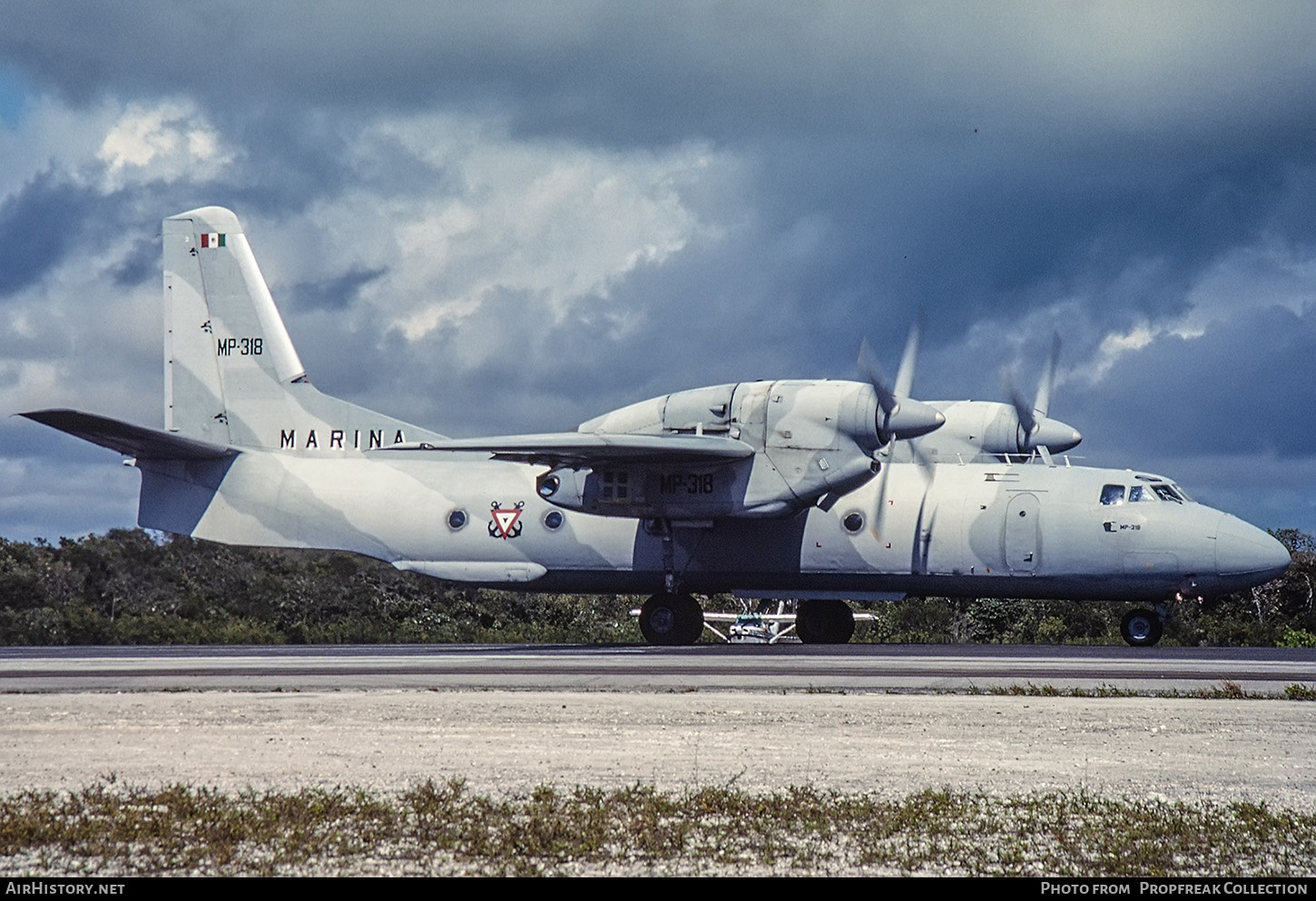 Aircraft Photo of MP-318 | Antonov An-32B | Mexico - Navy | AirHistory.net #651009