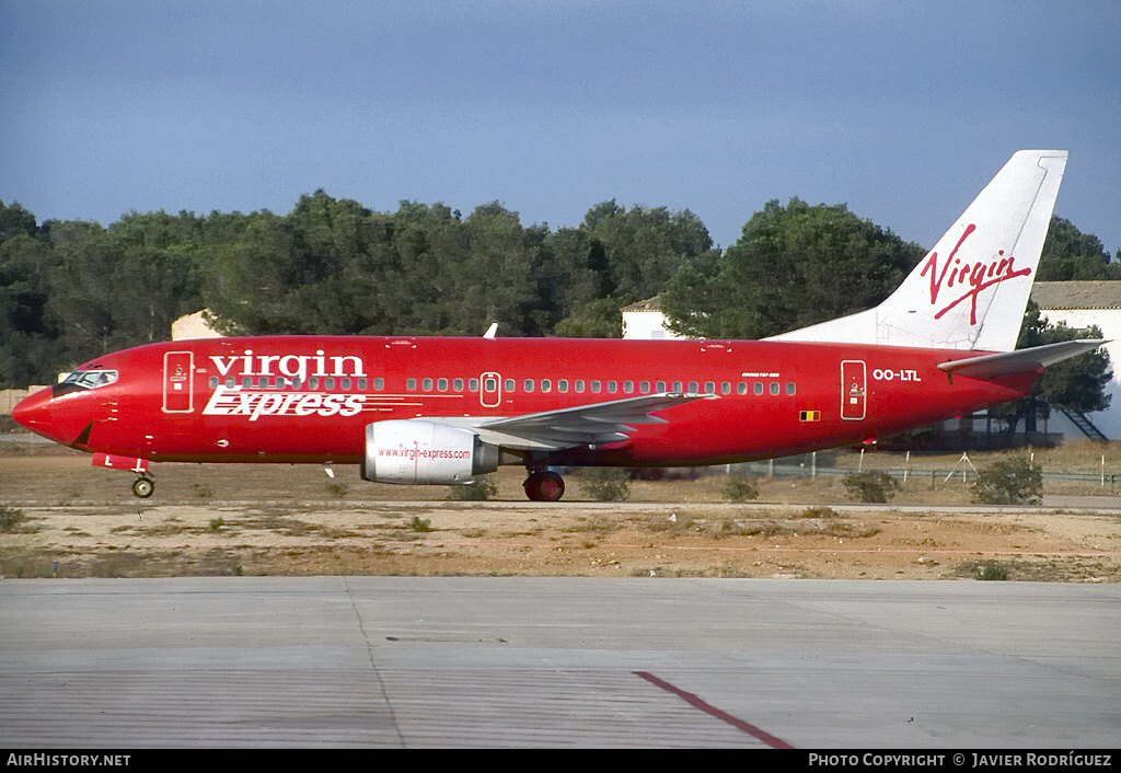 Aircraft Photo of OO-LTL | Boeing 737-3M8 | Virgin Express | AirHistory.net #651011