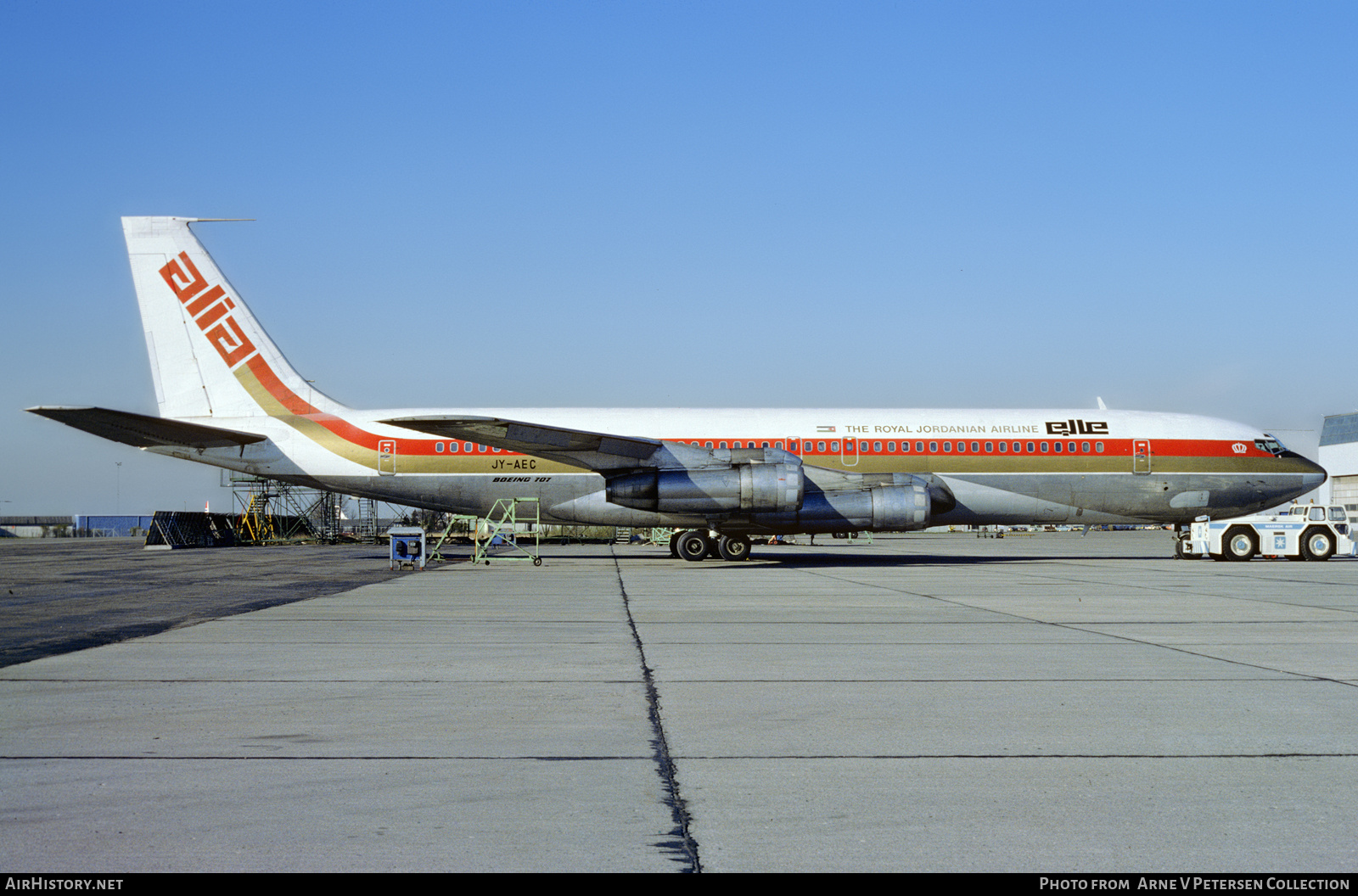 Aircraft Photo of JY-AEC | Boeing 707-384C | Alia - The Royal Jordanian Airline | AirHistory.net #651016