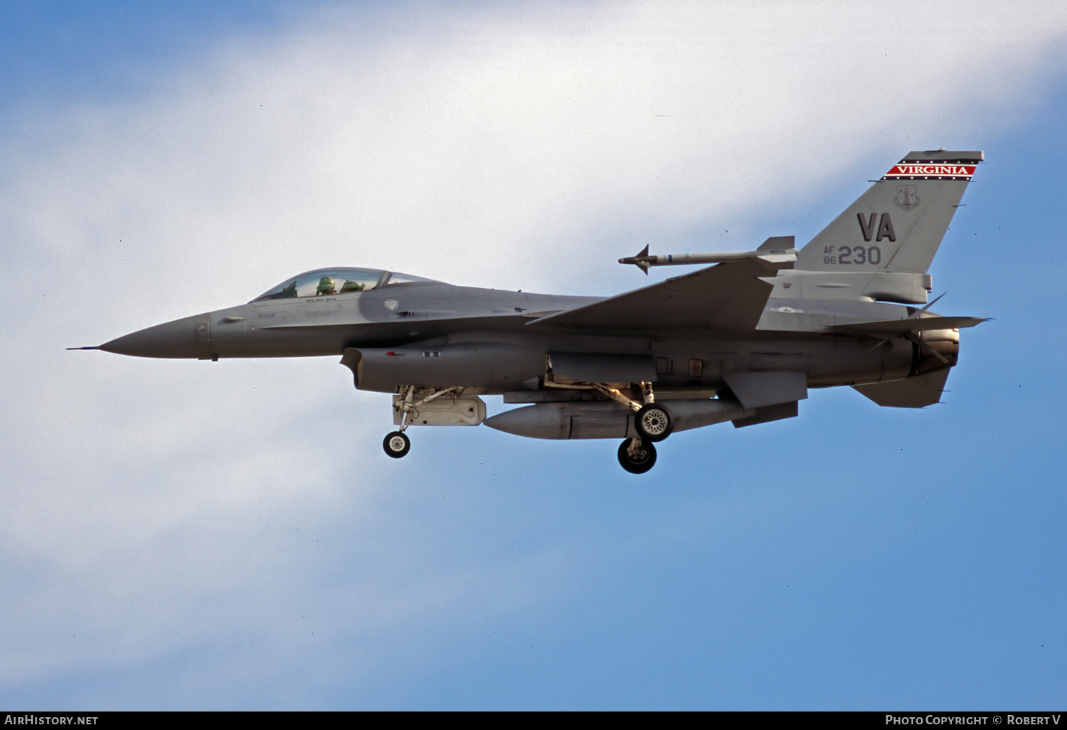 Aircraft Photo of 86-0230 / AF86-230 | General Dynamics F-16C Fighting Falcon | USA - Air Force | AirHistory.net #651021