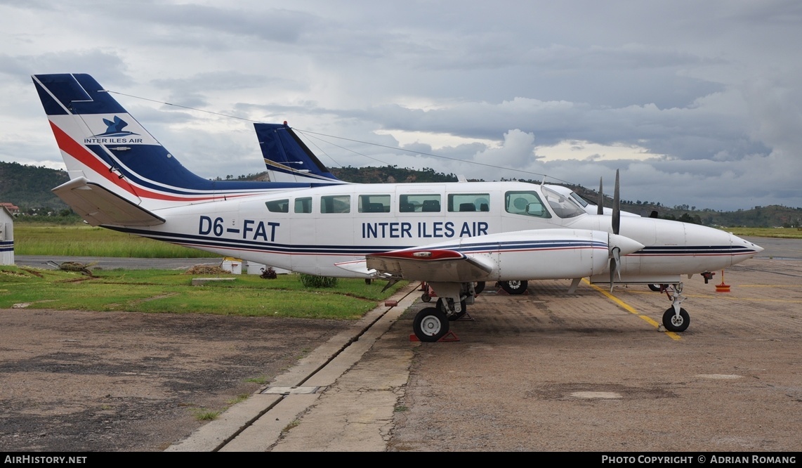 Aircraft Photo of D6-FAT | Cessna 404 Titan | Inter Îles Air | AirHistory.net #651028