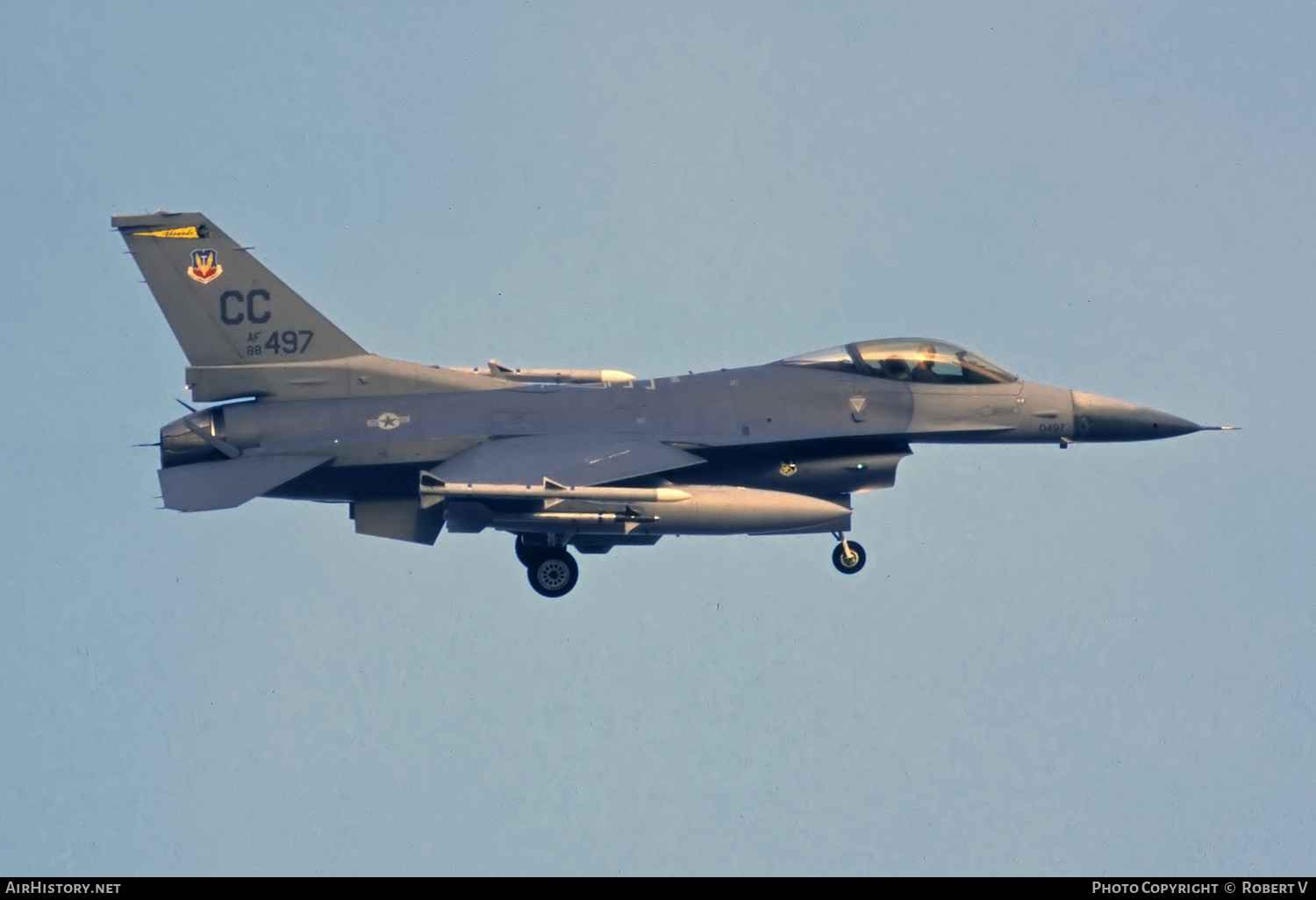 Aircraft Photo of 88-0497 / AF88-497 | General Dynamics F-16CM Fighting Falcon | USA - Air Force | AirHistory.net #651055