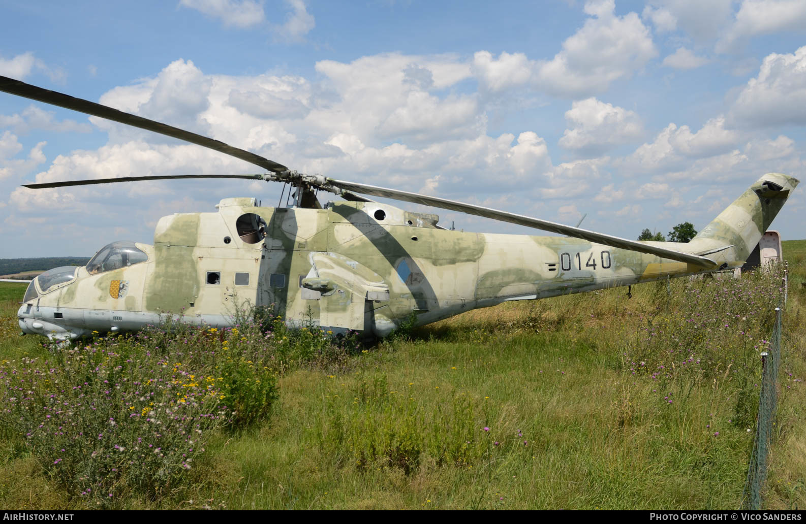 Aircraft Photo of 0140 | Mil Mi-24D | Czechia - Air Force | AirHistory.net #651073