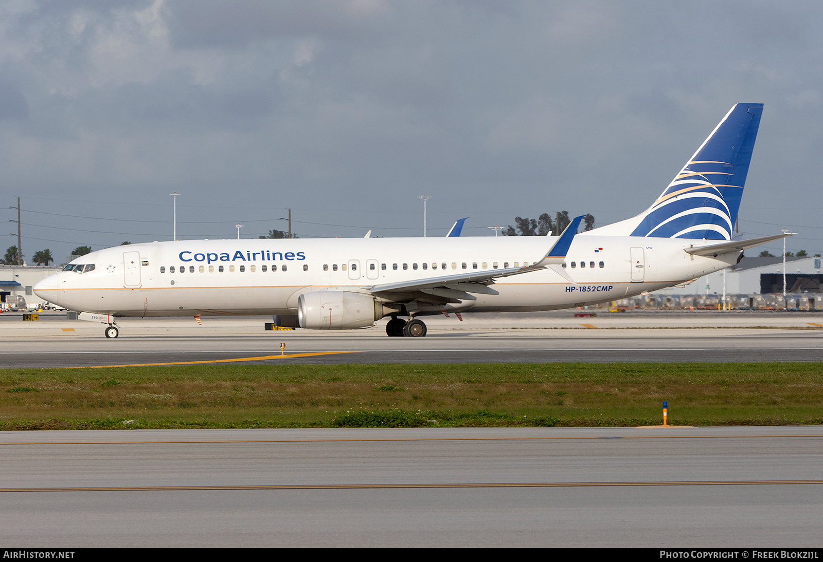 Aircraft Photo of HP-1852CMP | Boeing 737-8V3 | Copa Airlines | AirHistory.net #651075