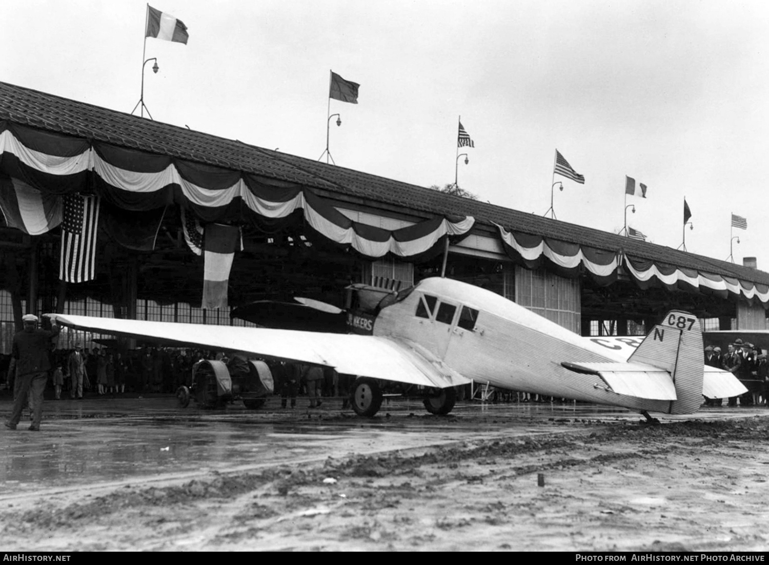 Aircraft Photo of NC87 / C87 | Junkers F 13 | Junkers | AirHistory.net #651091