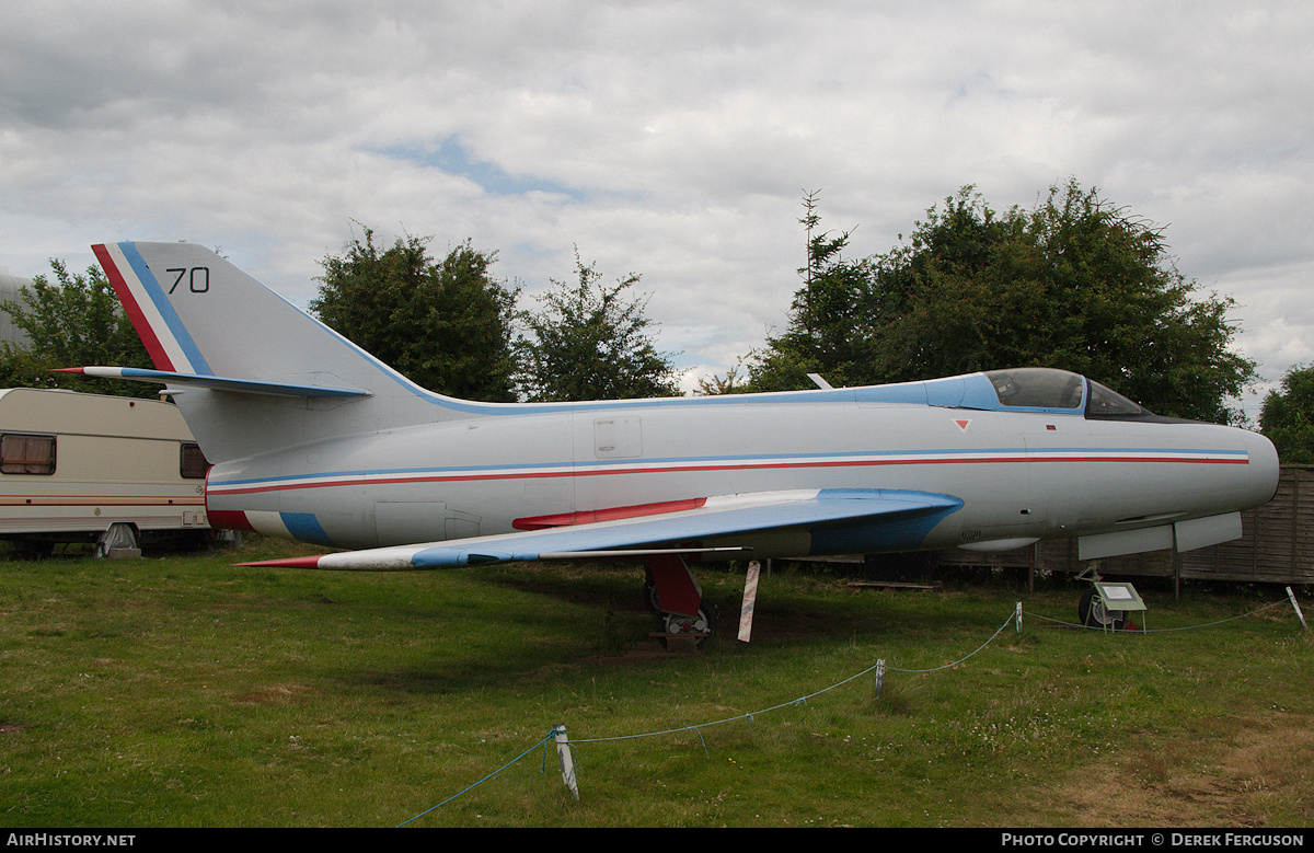 Aircraft Photo of 70 | Dassault MD-454 Mystere IV A | France - Air Force | AirHistory.net #651092