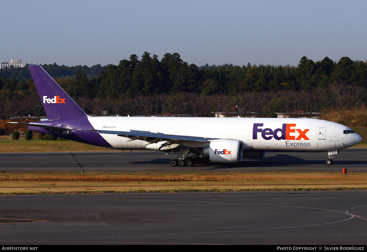 Aircraft Photo of N857FD | Boeing 777-FS2 | FedEx Express | AirHistory.net #651111