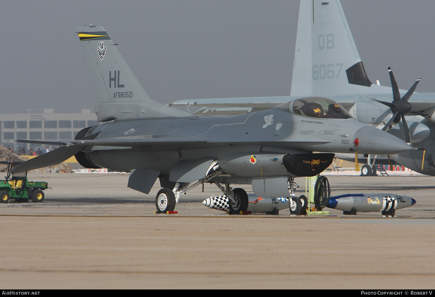 Aircraft Photo of 88-0521 / AF88-521 | General Dynamics F-16CM Fighting Falcon | USA - Air Force | AirHistory.net #651116