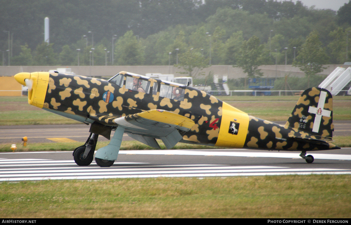 Aircraft Photo of G-BBII / MM52801 | Fiat G-46-3B | Italy - Air Force | AirHistory.net #651123