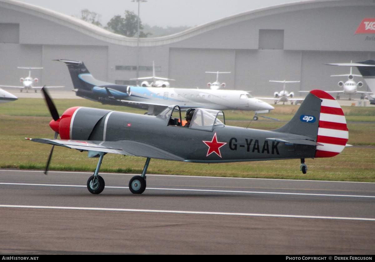 Aircraft Photo of G-YAAK | Yakovlev Yak-50 | AirHistory.net #651124