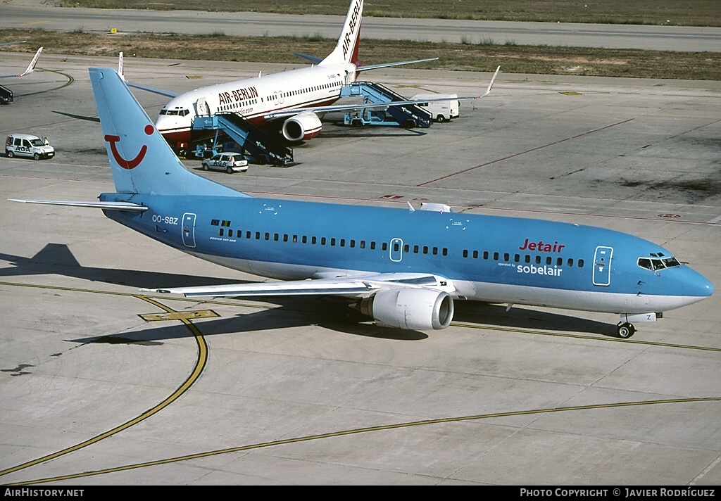 Aircraft Photo of OO-SBZ | Boeing 737-329 | Jetair | AirHistory.net #651127