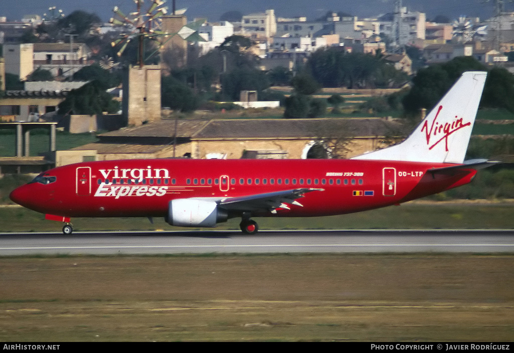 Aircraft Photo of OO-LTP | Boeing 737-33A | Virgin Express | AirHistory.net #651128