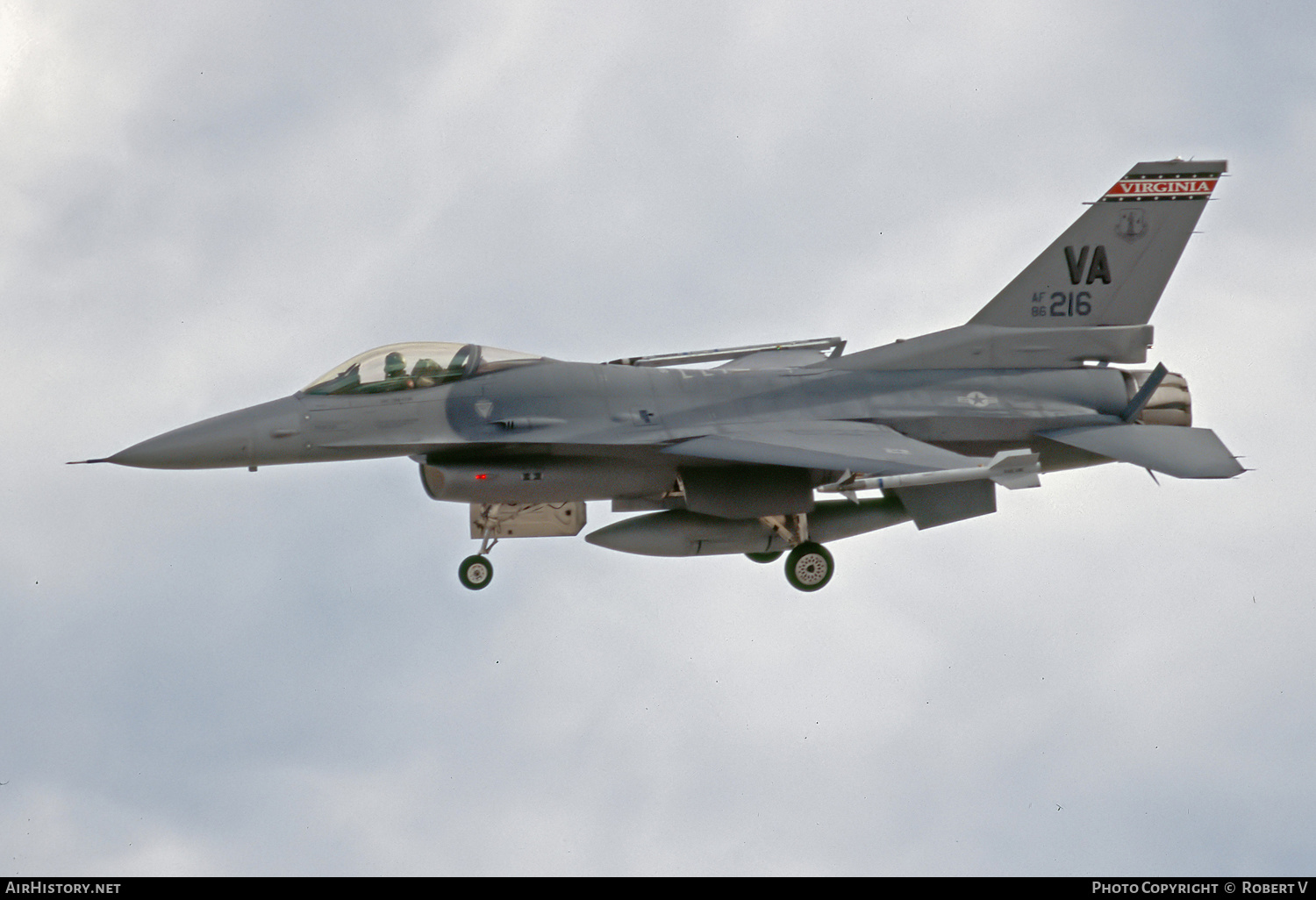 Aircraft Photo of 86-0216 / AF86-216 | General Dynamics F-16C Fighting Falcon | USA - Air Force | AirHistory.net #651131