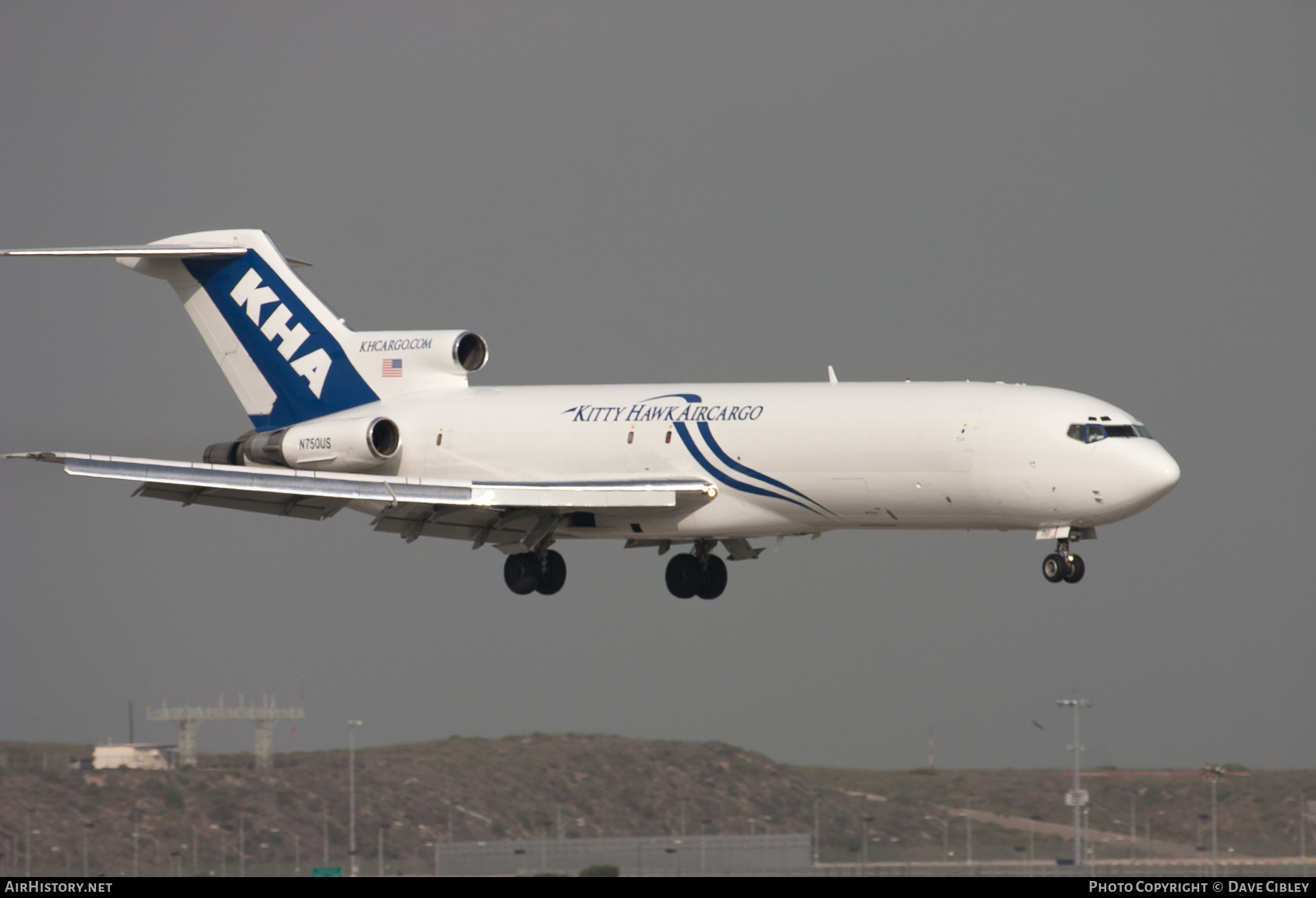 Aircraft Photo of N750US | Boeing 727-214/Adv | Kitty Hawk AirCargo - KHA | AirHistory.net #651138