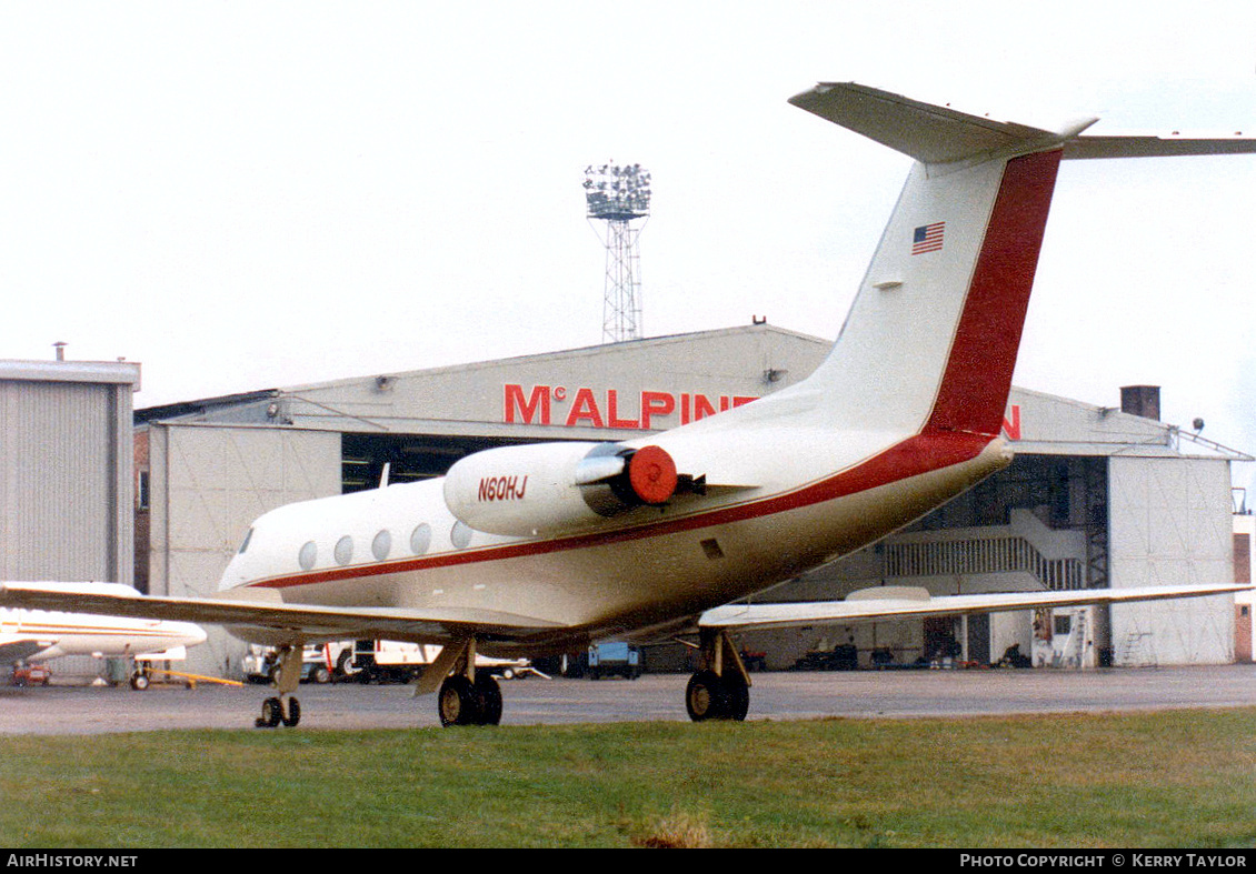 Aircraft Photo of N60HJ | Grumman American G-1159 Gulfstream II | AirHistory.net #651149