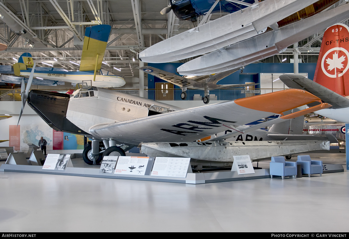 Aircraft Photo of CF-ARM | Junkers Ju 52/1m | Canadian Airways | AirHistory.net #651160