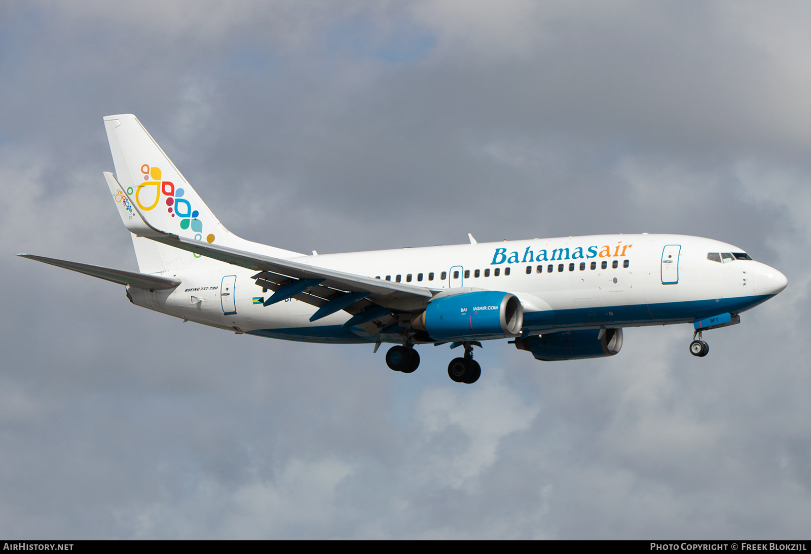 Aircraft Photo of C6-BFY | Boeing 737-7V3 | Bahamasair | AirHistory.net #651174