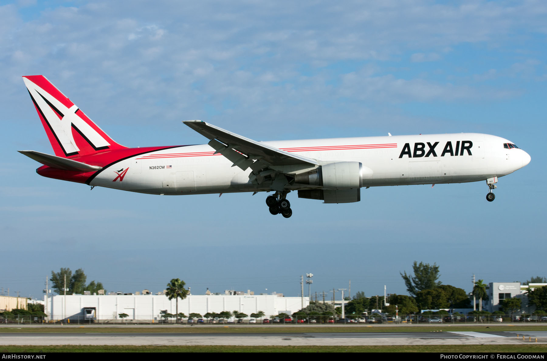 Aircraft Photo of N362CM | Boeing 767-338/ER(BDSF) | ABX Air | AirHistory.net #651175