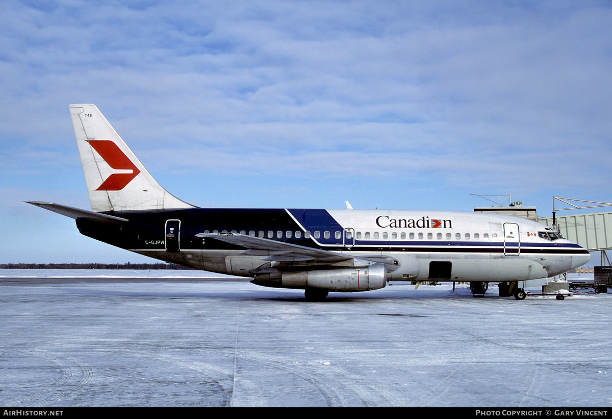 Aircraft Photo of C-GJPW | Boeing 737-275/Adv | Canadian Airlines | AirHistory.net #651191