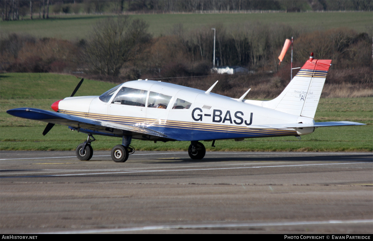 Aircraft Photo of G-BASJ | Piper PA-28-180 Cherokee Challenger | Bristol Aero Club | AirHistory.net #651192