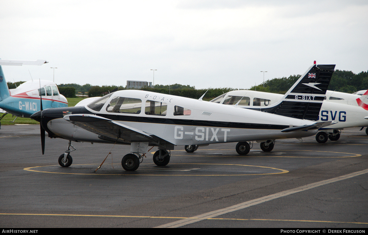 Aircraft Photo of G-SIXT | Piper PA-28-161 Warrior II | BOAC - British Overseas Airways Corporation | AirHistory.net #651196