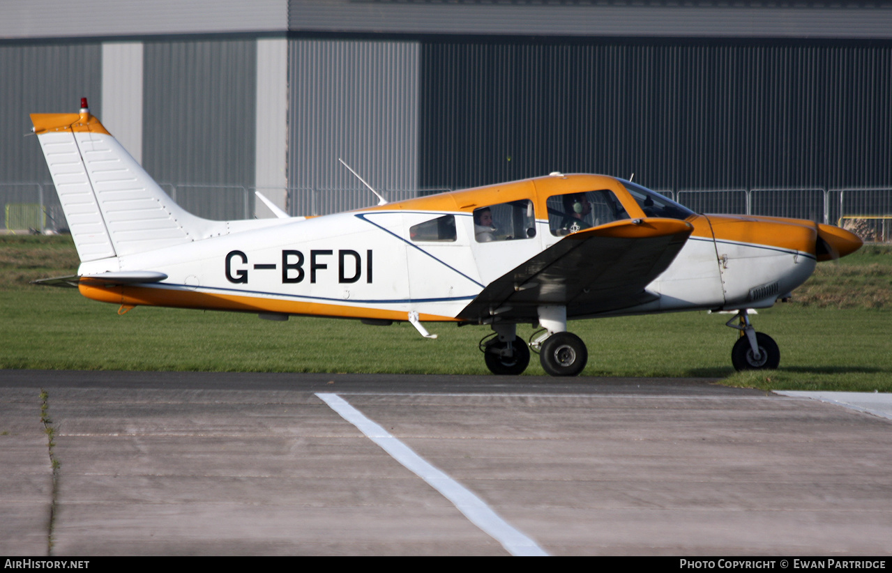 Aircraft Photo of G-BFDI | Piper PA-28-181 Cherokee Archer II | AirHistory.net #651197