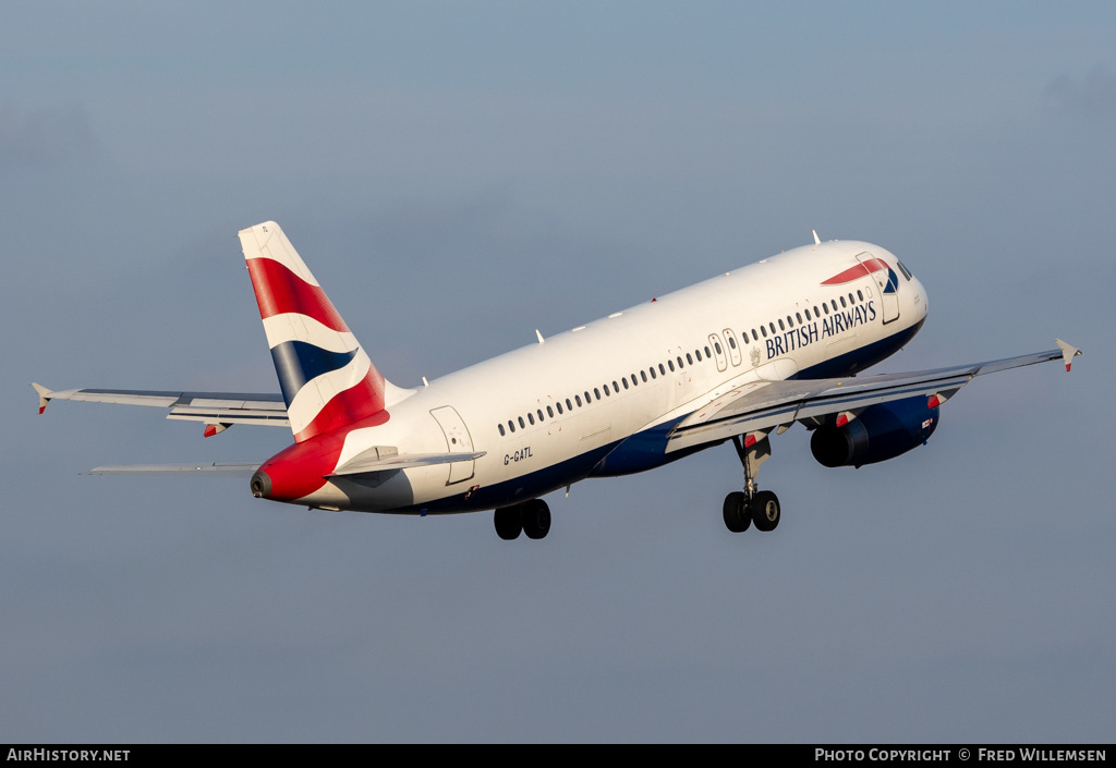 Aircraft Photo of G-GATL | Airbus A320-233 | British Airways | AirHistory.net #651208