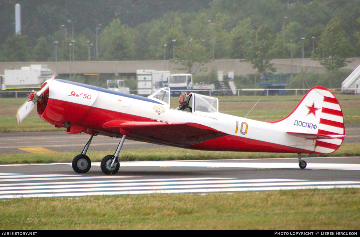 Aircraft Photo of G-BTZB | Yakovlev Yak-50 | Soviet Union - DOSAAF | AirHistory.net #651218