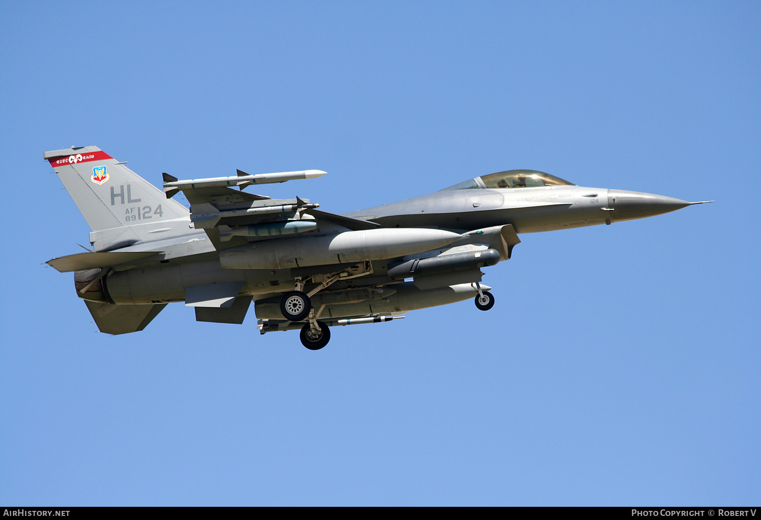 Aircraft Photo of 89-2124 / AF89-124 | General Dynamics F-16C Fighting Falcon | USA - Air Force | AirHistory.net #651230