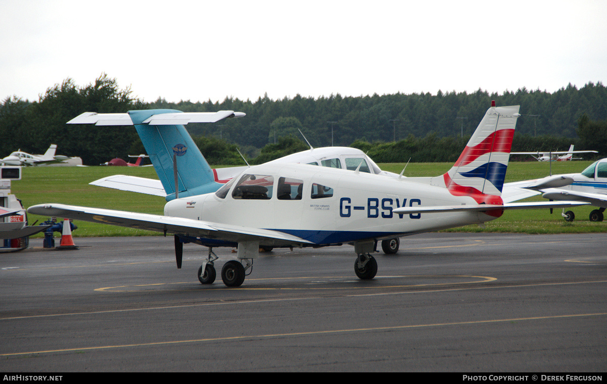 Aircraft Photo of G-BSVG | Piper PA-28-161 Cherokee Warrior II | British Airways Flying Club | AirHistory.net #651246