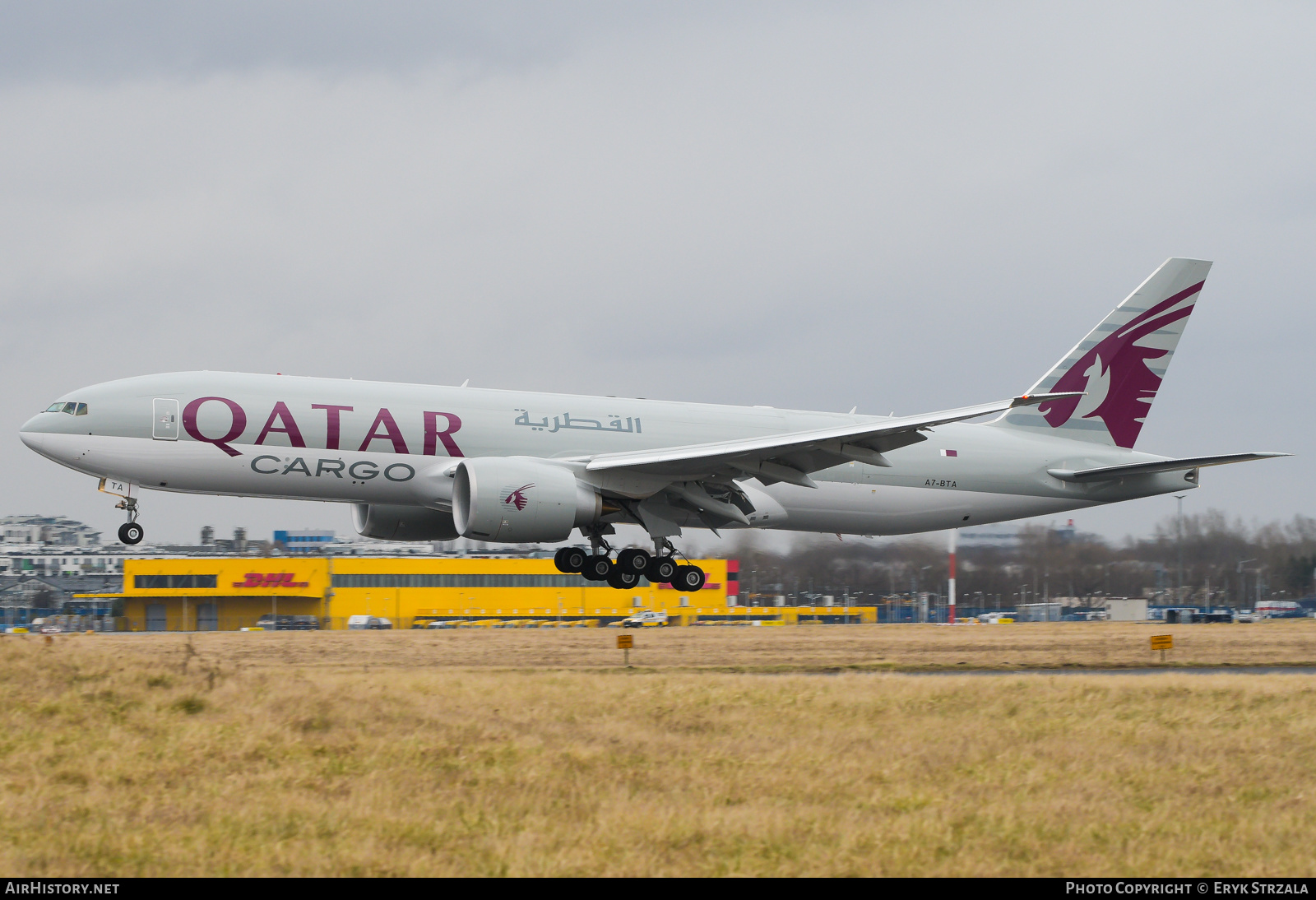 Aircraft Photo of A7-BTA | Boeing 777-F | Qatar Airways Cargo | AirHistory.net #651256