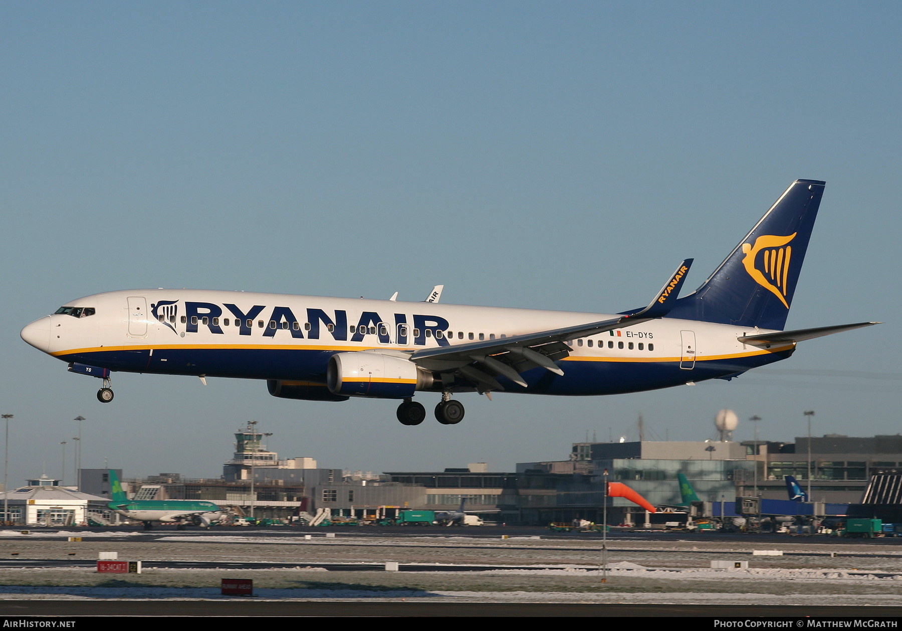 Aircraft Photo of EI-DYS | Boeing 737-8AS | Ryanair | AirHistory.net #651263