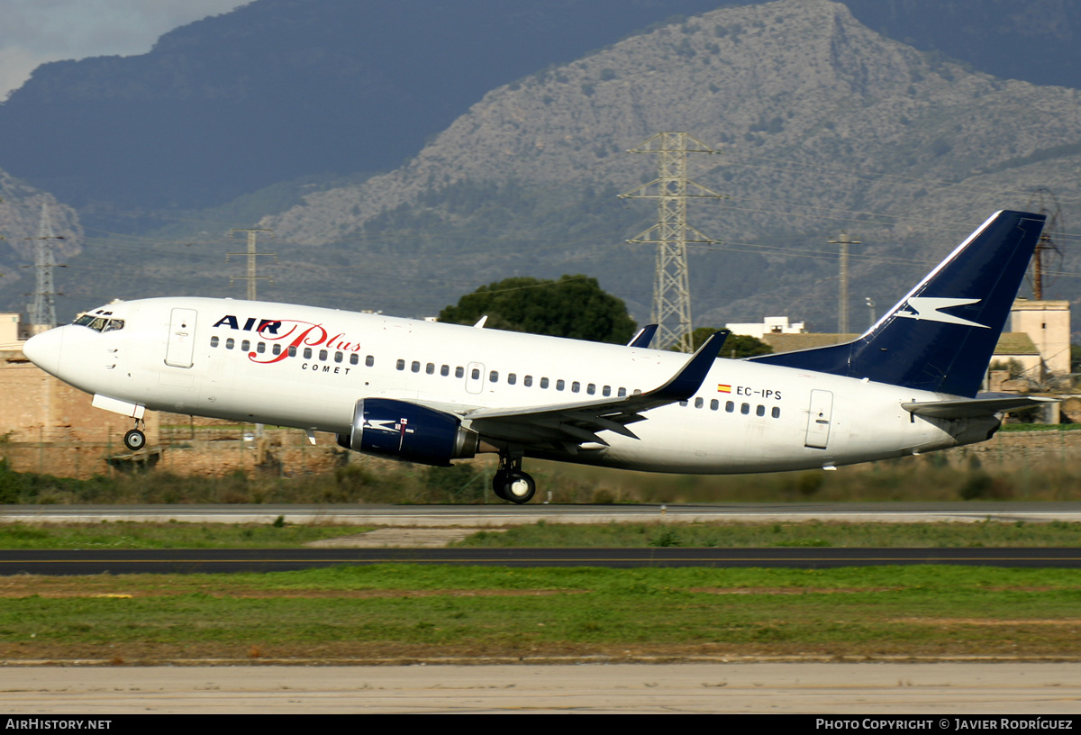 Aircraft Photo of EC-IPS | Boeing 737-33A | Air Plus Comet | AirHistory.net #651281