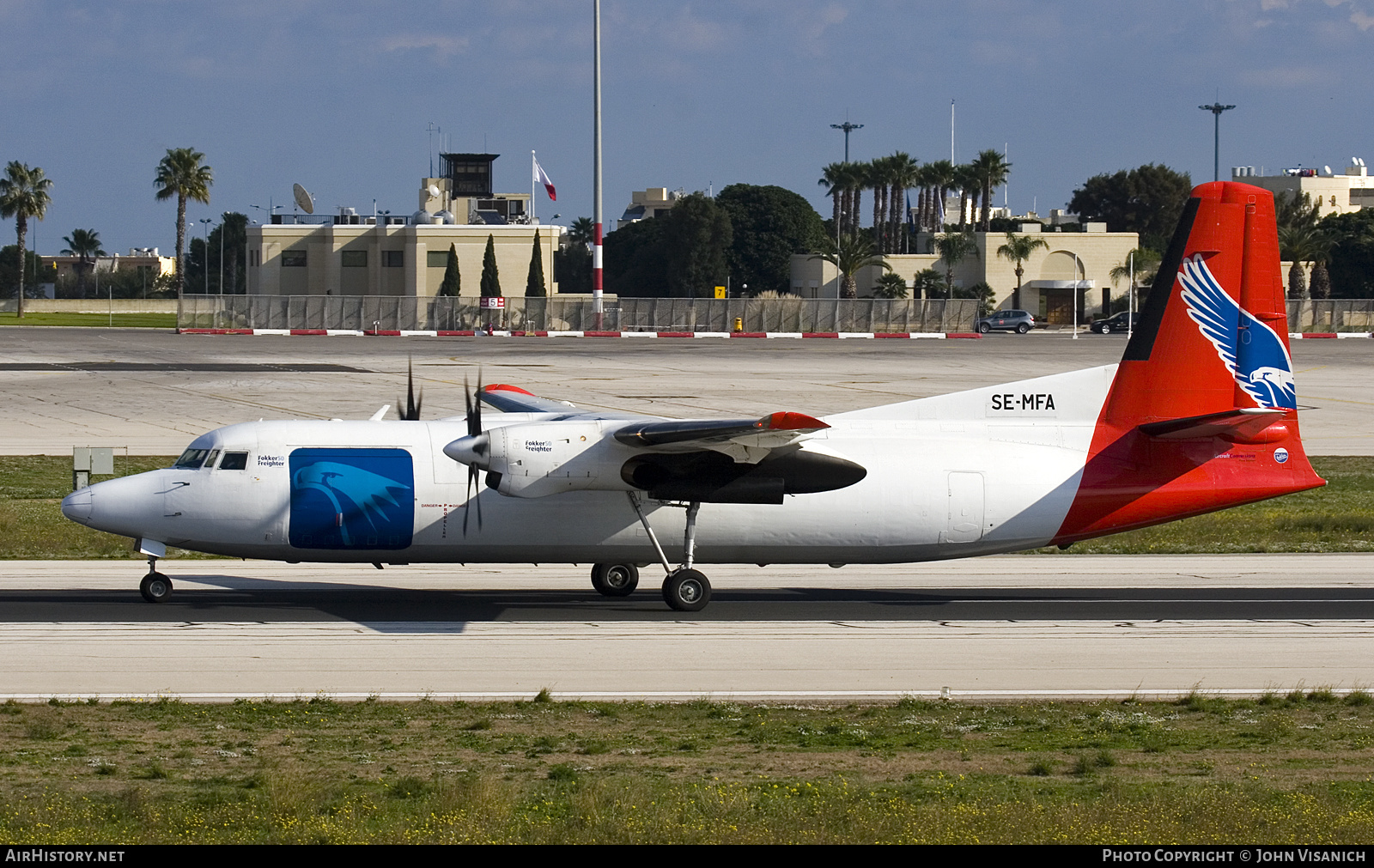 Aircraft Photo of SE-MFA | Fokker 50/F | AirHistory.net #651284