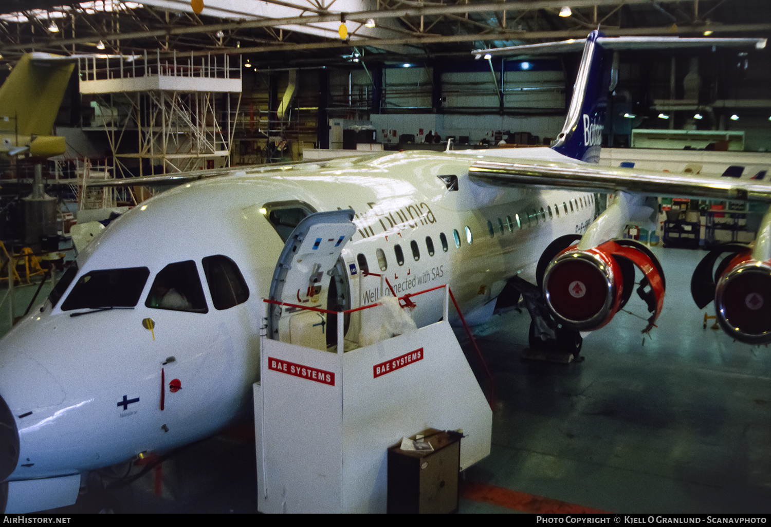 Aircraft Photo of OH-SAK / G-6-396 | BAE Systems Avro 146-RJ85 | Air Botnia | AirHistory.net #651286