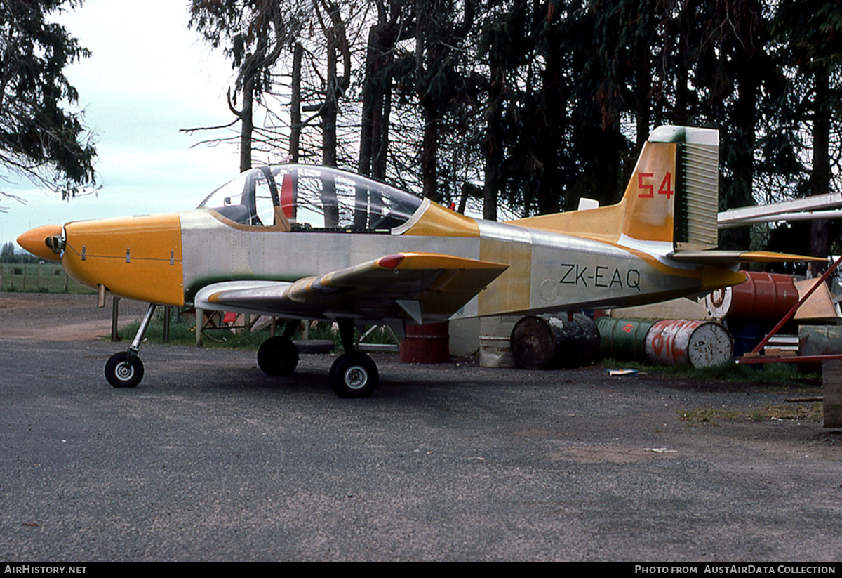 Aircraft Photo of ZK-EAQ | New Zealand CT-4A Airtrainer | AirHistory.net #651298
