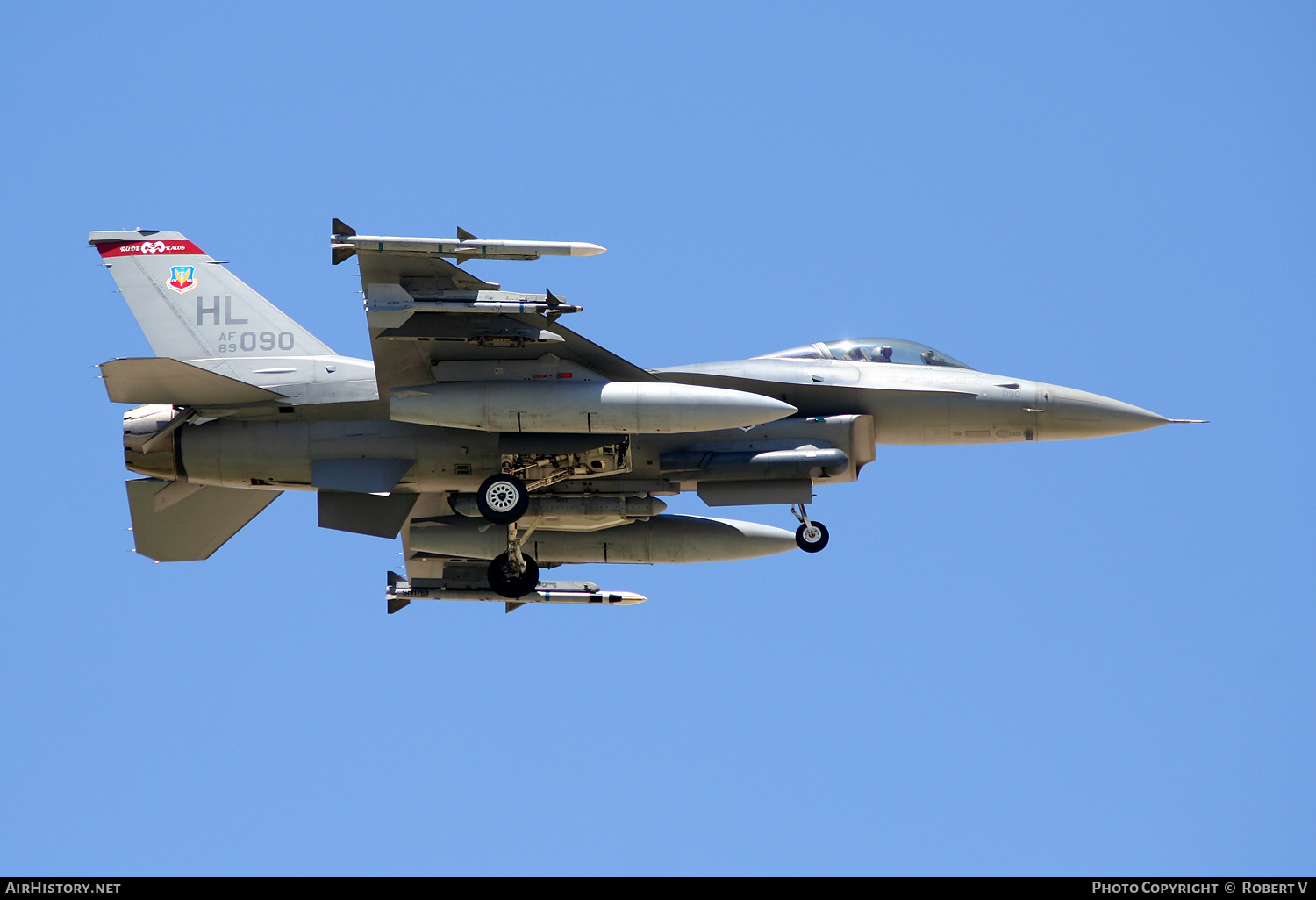 Aircraft Photo of 89-2090 / AF89-090 | General Dynamics F-16CM Fighting Falcon | USA - Air Force | AirHistory.net #651309