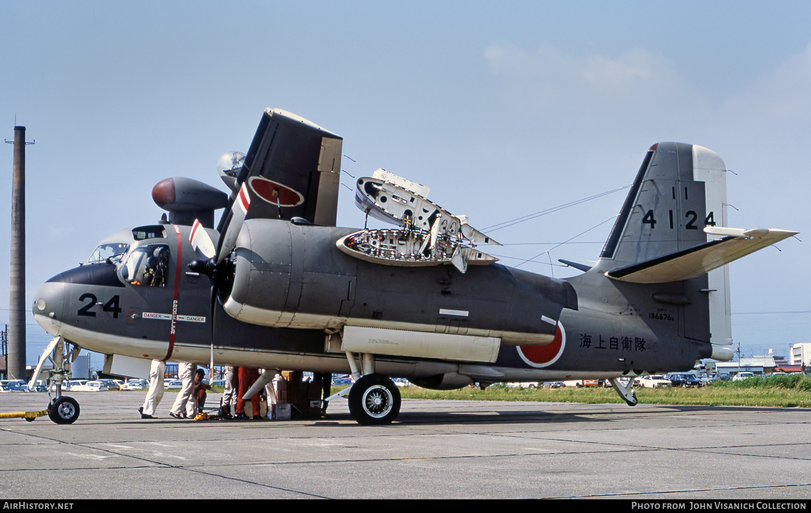 Aircraft Photo of 4124 / 136676 | Grumman CS2F-1 Tracker | Japan - Navy | AirHistory.net #651318