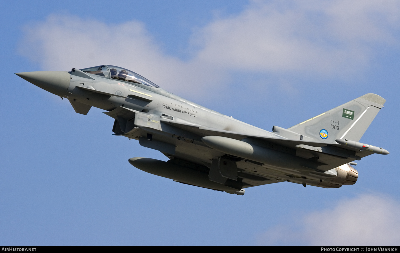 Aircraft Photo of 1009 / ZK384 | Eurofighter EF-2000 Typhoon FGR.54 | Saudi Arabia - Air Force | AirHistory.net #651327